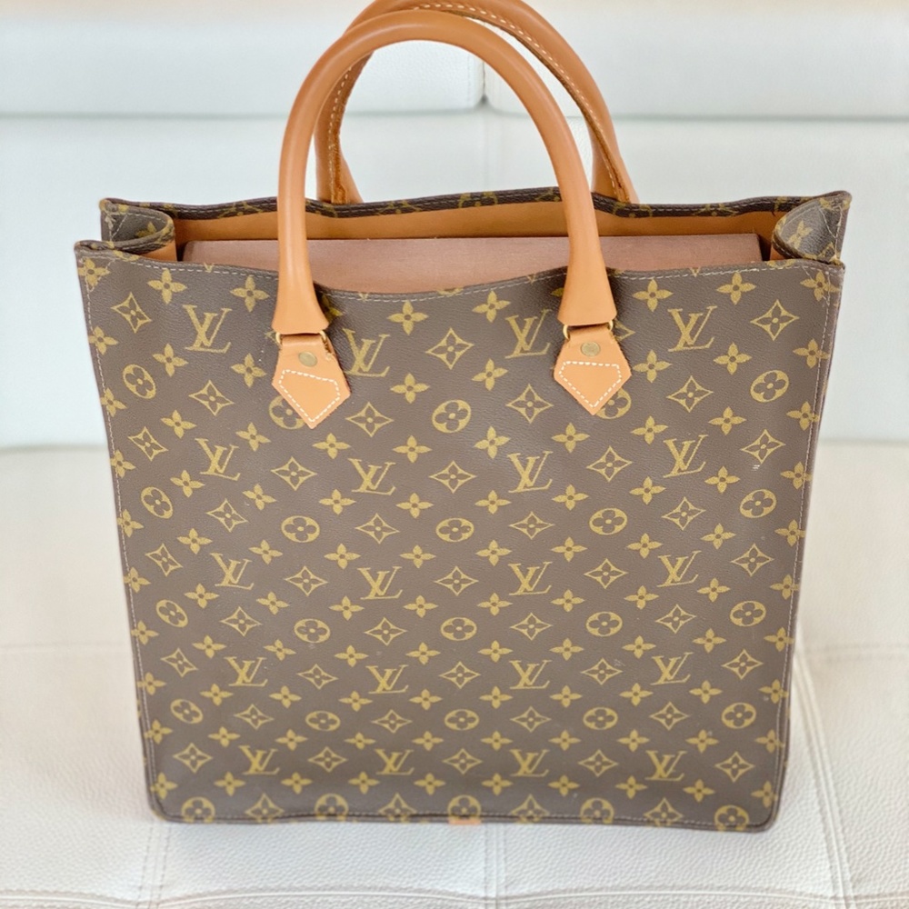 SOLD: Louis Vuitton Vintage Sac Plat Tote 1970’s - Picture 4 of 13
